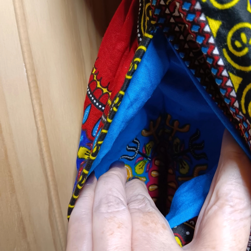 Karan Harem Pants With Dashiki Print EUC - Picture 4 of 6